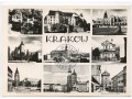 Kraków - wieloobrazkowa - lata 50-te XX w.