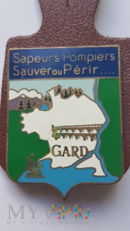 Duże zdjęcie Odznaka SAPEURS POMPIERS GARD