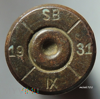 Łuska 7,92x57 SB/31/IX/19/