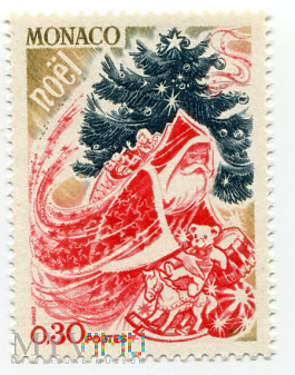 1972 Monaco Noël - znaczki Boże Narodzenie