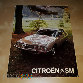 Prospekt Citroen SM 1972