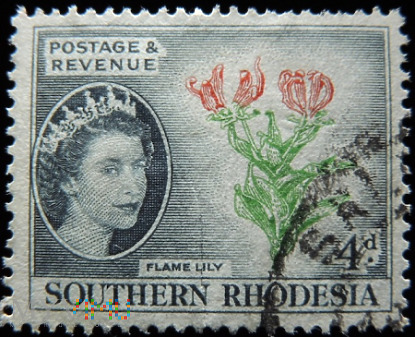 Rodezja Południowa 4d Elżbieta II