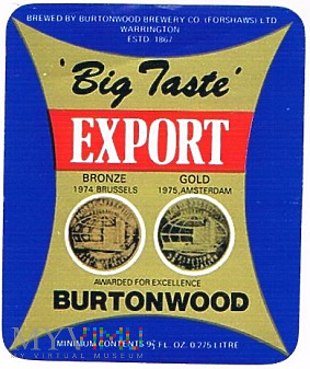 big taste export