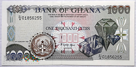 GHANA 1000 cedis 1996