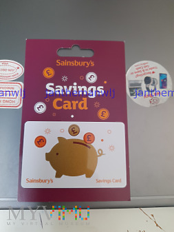 Karta Oszczędnościościowa Bryt. Sklepu Sainsbury's