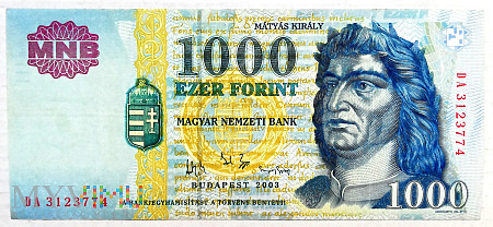 Węgry 1000 forintów 2003