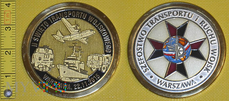 Medal kolejowy - wojskowy II Święta Transp. Wojsk.