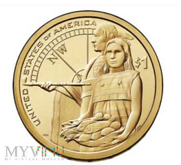 1 DOLAR 2014 - USA