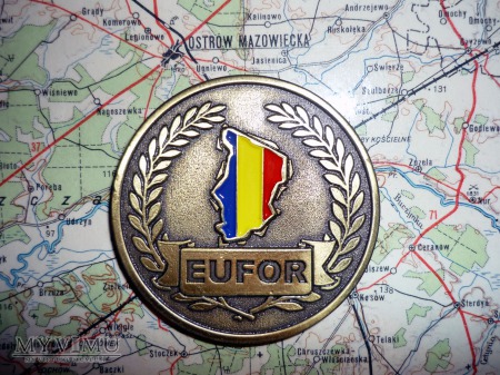Moneta pamiątkowa - EUFOR