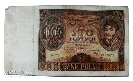 100 Złotych 1932 rok.