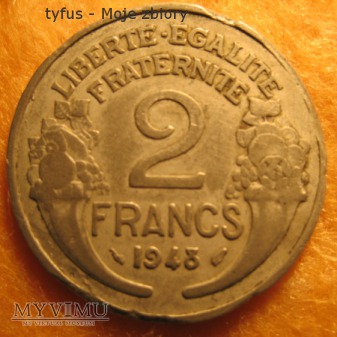 2 FRANCS - Francja (1948)