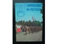 1986 Zaproszenie na Przysięgę Rota Wojskowa