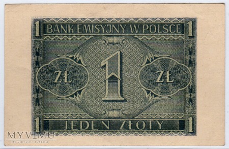 01.08.1941 - 1 Złoty