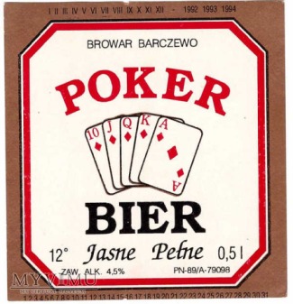 poker bier