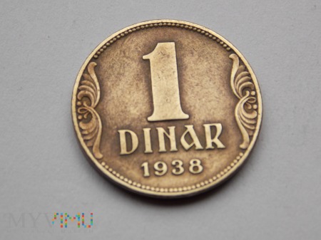 1 DINAR-1938-JUGOSŁAWIA