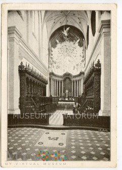 Duże zdjęcie Gdańsk-Oliwa - Katedra - Ołtarz główny, 1907