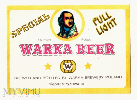 Duże zdjęcie Warka beer special