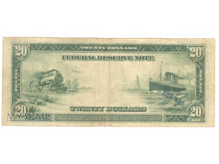 20 USD 1914