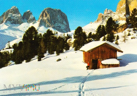 Duże zdjęcie Winter in den Dolomiten