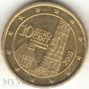 10 EURO CENT 2002