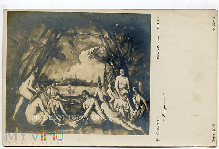 Cezanne - Kąpiące się kobiety - I ćw. XX w.