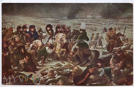 Gros - Napoleon podczas bitwy pod Eylau w 1807 r.