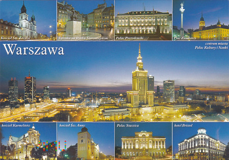 Warszawa - centrum miasta