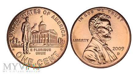 Duże zdjęcie 1 cent, 2009 (D), moneta obiegowa (III)