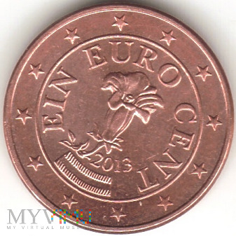 1 EURO CENT 2013