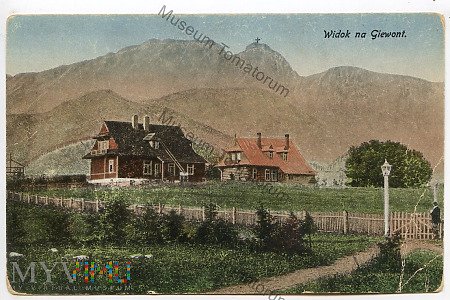 Widok na Giewont - 1921