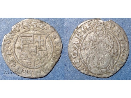 Denar Węgry 1552