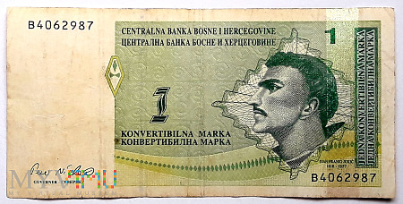 BiH 1 marka kontraktowa 1998