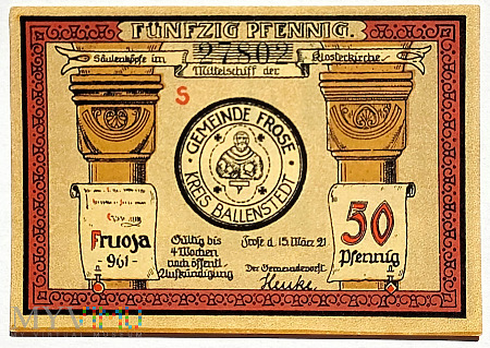 Frose 50 pf 1921