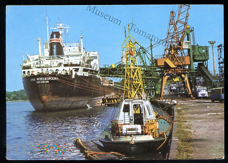 Świnoujście - Fragment portu - 1977