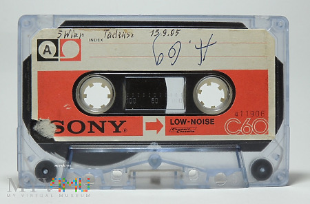 Sony Low Noise C60 kaseta magnetofonowa
