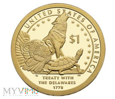 1 DOLAR 2013 - USA
