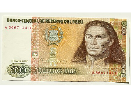 Peru- 500 Intis UNC