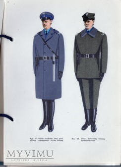 Przepisy ubiorcze Funkcjonariuszy MO 1975