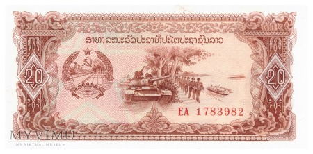 Laos - 20 kipów (1988)