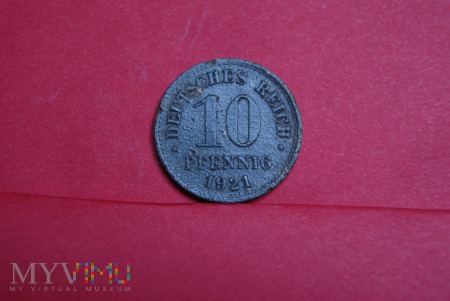 10 Pfennig 1921