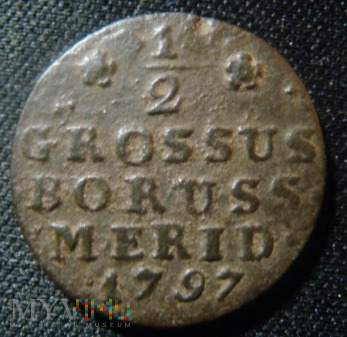 1/2 Grossus Boruss Merid 1797 B
