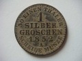 1 SilberGroschen, 1852 A - Ładna patyna