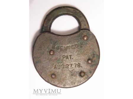 Smith & Egge Utility Padlock-Consolidated Gas