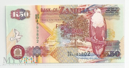 Zambia.4.Aw.50 kwacha.2003.P-37d