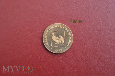 Moneta kolekcjonerska - 15 kronor