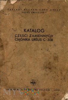 Ursus c- 308 - Katalog części zamiennych