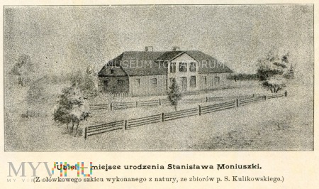 Ubiel - dom gdzie urodził się Stanisław Moniuszko
