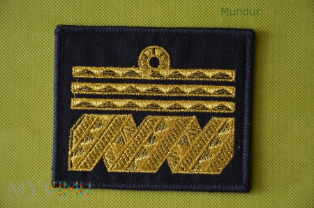 Oznaka stopnia MW - admirał floty