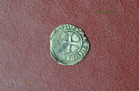 Duże zdjęcie Moneta krzyżacka: kwartnik 1351-1382