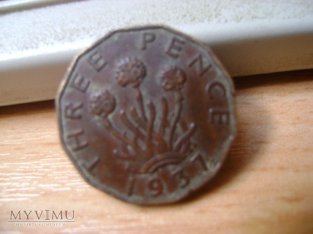 Duże zdjęcie three pence 1937